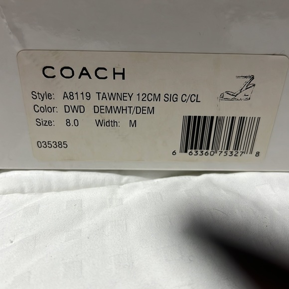 Coach Tawney Espadrilles - size 8 - Picture 4 of 4